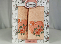 Набор полотенец Vianna Luxury Series (50x90, 70x140) - 8363-05
