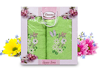 Набор полотенец Vianna Luxury Series (50x90, 70x140) - 8014-09