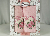 Набор полотенец Vianna Luxury Series (50x90, 70x140) - 8363-04