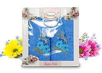 Набор полотенец Vianna Luxury Series (50x90, 70x140) - 8041-06