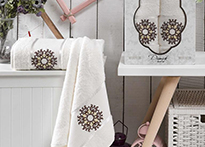 Набор полотенец Merzuka Damask (50x80, 70x130) - 8011-07