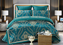 Постельное бельё Cristelle Venice Жаккард Евро 4 наволочки - TJ113-62 код1093