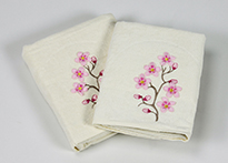 Комплект полотенец Cottonist 3D Kadife - 8414-07