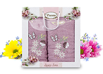Набор полотенец Vianna Luxury Series (50x90, 70x140) - 8014-07