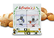 Набор кухонных полотенец Ceylin's Coffee (50x70 - 4 шт) - 8054-06