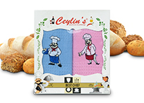 Набор кухонных полотенец Ceylin's Coffee (50x70 - 4 шт) - 8054-01