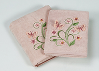 Комплект полотенец Cottonist 3D Kadife - 8414-10