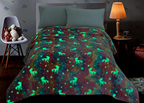 Плед Tango Moonlight 150x200 светится в темноте - 3043-12