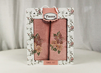 Набор полотенец Vianna Luxury Series (50x90, 70x140) - 8363-15