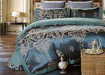 Постельное бельё Cristelle Venice Жаккард Евро 4 наволочки - TJ113-31 код1093