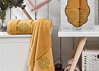 Набор полотенец Merzuka Damask (50x80, 70x130) - 8011-01