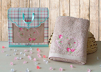 Полотенце Turkiz Florist Tek Havlu - 8112-01