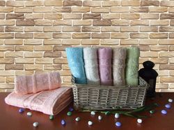 Набор полотенец Turkiz Elit Bamboo - 8502-02