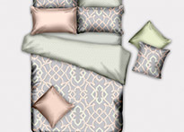 КПБ Tencel CRISTELLE с ароматом мяты - CT6-07-2 КОД 1066