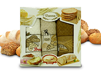 Набор кухонных полотенец Vianna (40x60 - 3 шт) - 8055-05