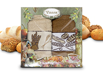 Набор кухонных полотенец Vianna (50x70 - 2 шт) - 8064-06