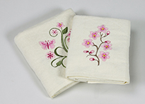 Комплект полотенец Cottonist 3D Kadife - 8414-08