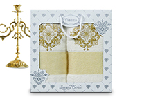 Набор полотенец Vianna Luxury Series (50x90, 70x140) - 8049-01