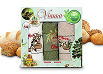 Набор кухонных полотенец Vianna (40x60 - 3 шт) - 8055-01