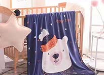Плед фланелевый 100x140 - 1014-12 код3037