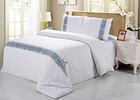 Bed Set сатин евро 2 наволочки "Cristelle" - CR03-01 КОД 1158