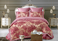 Постельное бельё Cristelle Venice Жаккард Евро 4 наволочки - TJ113-76 код1093