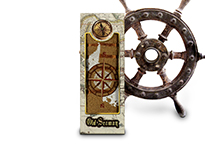 Полотенце Gulcan Old Seaman 50x90 - 8119-05
