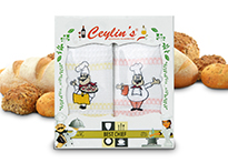 Набор кухонных полотенец Ceylin's Coffee (50x70 - 4 шт) - 8054-05