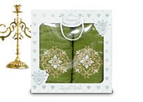 Набор полотенец Vianna Luxury Series (50x90, 70x140) - 8049-04