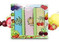 Набор кухонных полотенец Vianna (45x65 - 3 шт) - 8057-07