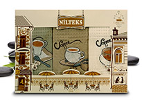 Кухонное полотенце Nilteks Dia Bella Italiano - 8506-02