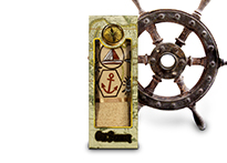 Полотенце Gulcan Old Seaman 50x90 - 8119-06