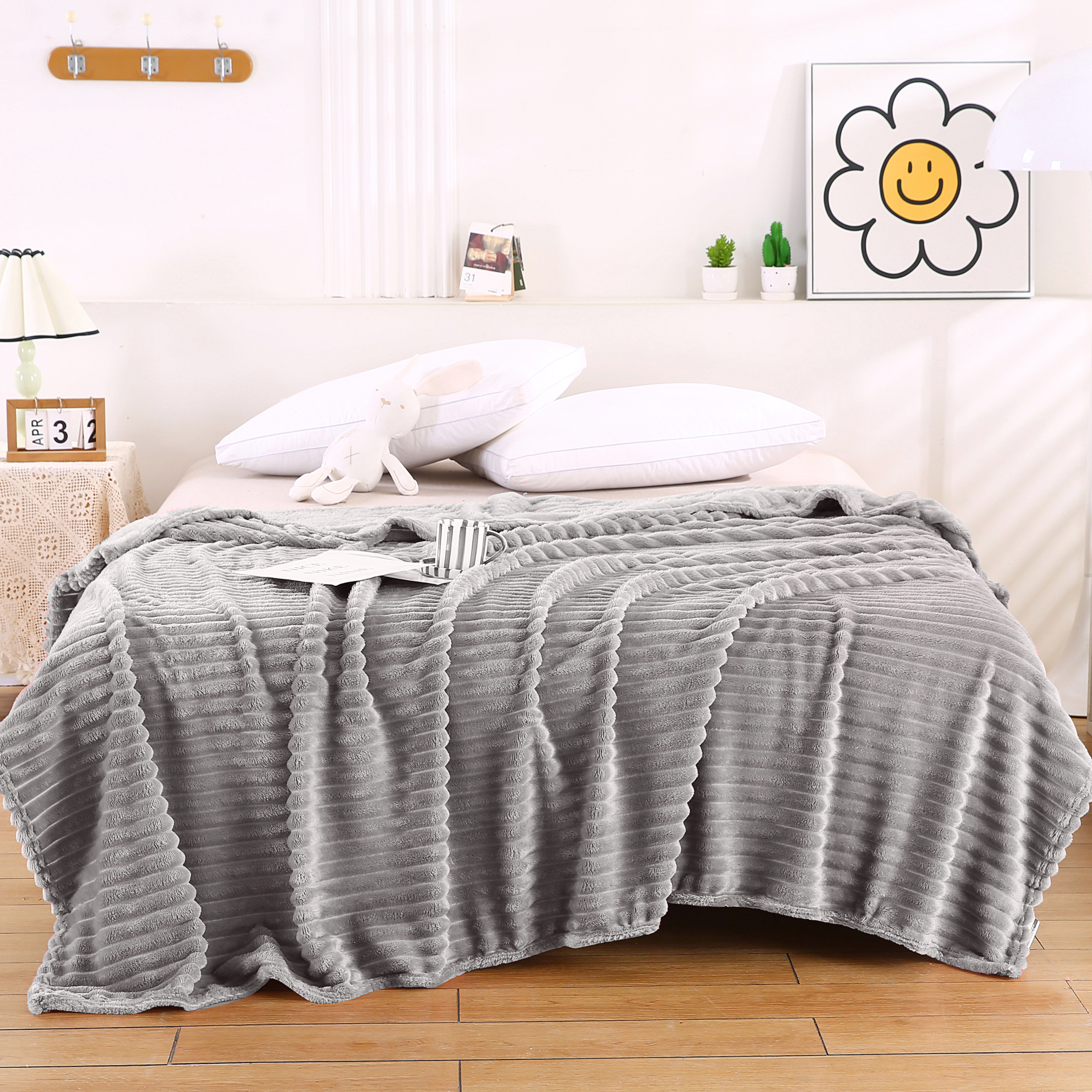 Плед фланелевый Cristelle Stripe premium 200x220 - CST2022-01 Код3067