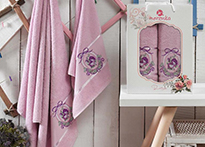 Набор полотенец Merzuka Rose (50x80, 70x130) - 8005-04