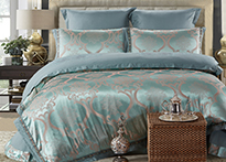 Постельное бельё Cristelle Venice Жаккард Евро 4 наволочки - TJ113-45 код1093