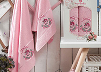 Набор полотенец Merzuka Rose (50x80, 70x130) - 8005-02