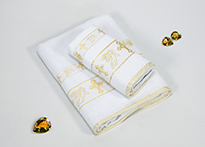 Комплект полотенец для крещения Gulcan Gold (50x90, 70x140) - 8547-01