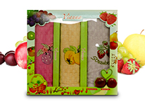 Набор кухонных полотенец Vianna (45x65 - 3 шт) - 8057-12