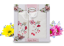 Набор полотенец Vianna Luxury Series (50x90, 70x140) - 8014-10