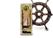 Полотенце Gulcan Old Seaman 50x90 - 8119-08