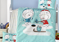 КПБ Victoria baby Ясли Ранфорс South Polee - 1133-17