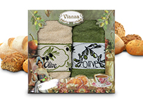 Набор кухонных полотенец Vianna (50x70 - 2 шт) - 8064-01