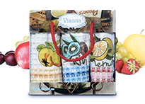 Набор кухонных полотенец Vianna Luxury Series (35x50 - 3 шт) - 8053-07