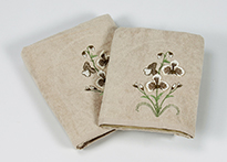 Комплект полотенец Cottonist 3D Kadife - 8414-03
