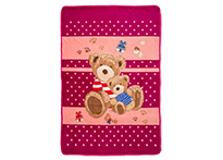 Плед фланелевый 100x140 - 1014-04 код3037
