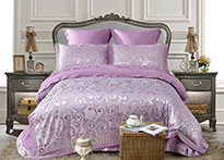 Постельное бельё Cristelle Venice Жаккард Евро 4 наволочки - TJ113-75 код1093