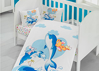КПБ Victoria baby Ясли Ранфорс Ocean - 1133-06