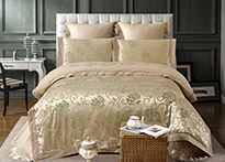 Постельное бельё Cristelle Venice Жаккард Евро 4 наволочки - TJ113-78 код1093