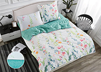 Комплект постельного белья с одеялом De Verano - Y100-32 код1176