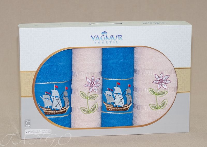 Комплект полотенец Yagmur Моряк - 8038-01